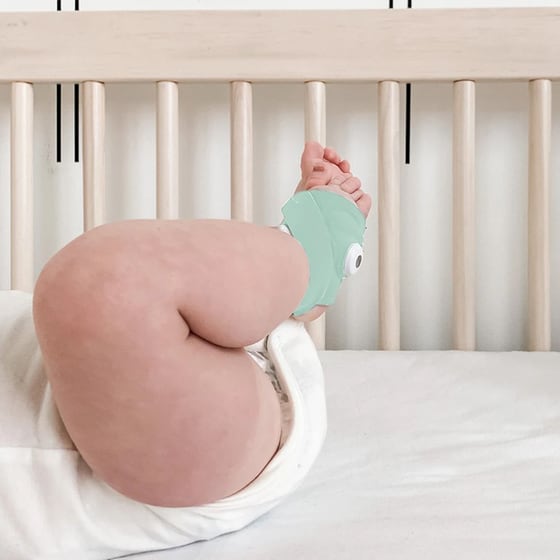 Baby Monitor Βρεφικής Υγείας Owlet Dream Sock™ - Έξυπνη Kάλτσα (Μέντα) image 4