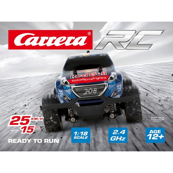 Carrera Τηλεκατευθυνόμενο 1:18 2.4GHz Red Bull Peugeot WRX 208 - Rallycross, Hansen D/P (370182021) image 2