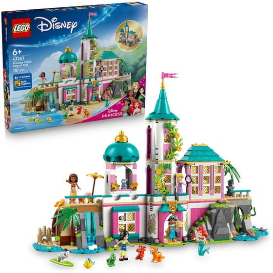 LEGO® Disney Princess Κάστρο Πριγκιπισσών & Βασιλικά Κατοικίδια (43267) image 6