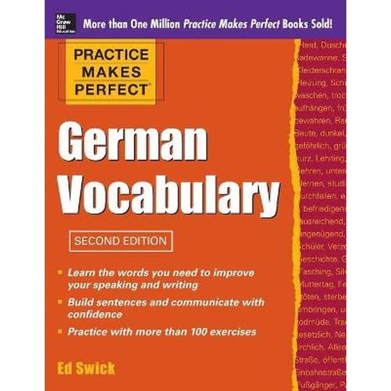 Practice Makes Perfect German Vocabulary image 0