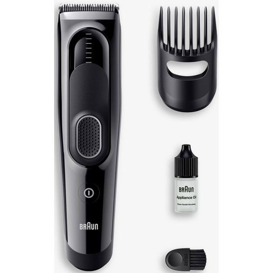Κουρευτική Μηχανή BRAUN Series 5 HC5310 με 1 Χτενάκι Μαύρο image 1