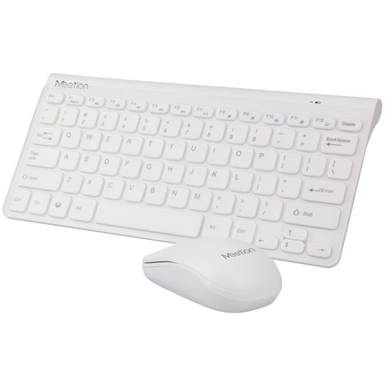Meetion MT-MINI4000 Ασύρματο Σετ Πληκτρολόγιο & Ποντίκι White US image 2