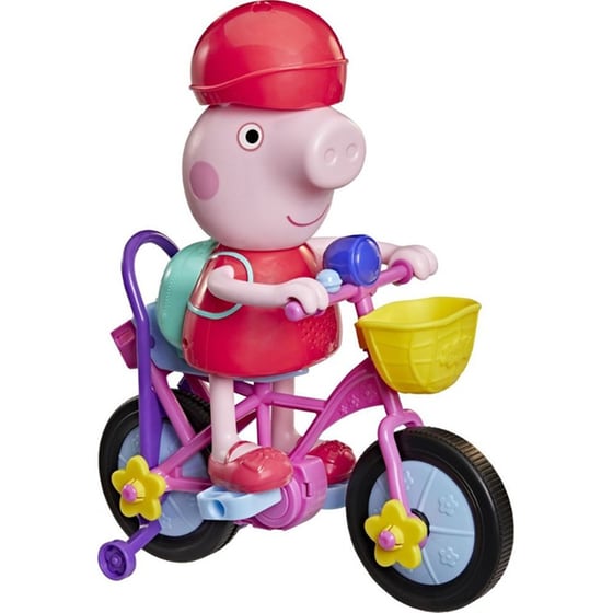 Φιγούρα Hasbro Peppa Pig με Ποδηλατάκι image 2