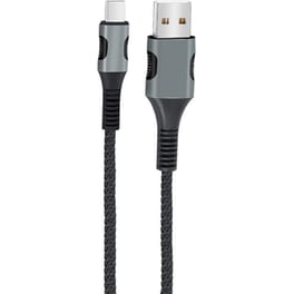 Καλώδιο Φόρτισης Egoboo Braided USB-C to USB 1.2m - Μαύρο