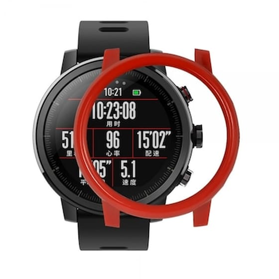 Προστασία Οθόνης Pc Cover για Xiaomi Amazfit Stratos - Red image 0