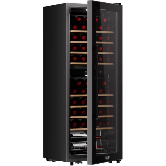 OMNYS WC-54DZ για 54 Μπουκάλια Μαύρο Συντηρητής Κρασιών image 3