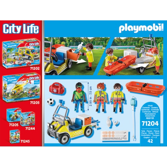 PLAYMOBIL® City Life Όχημα διάσωσης (71204) image 2