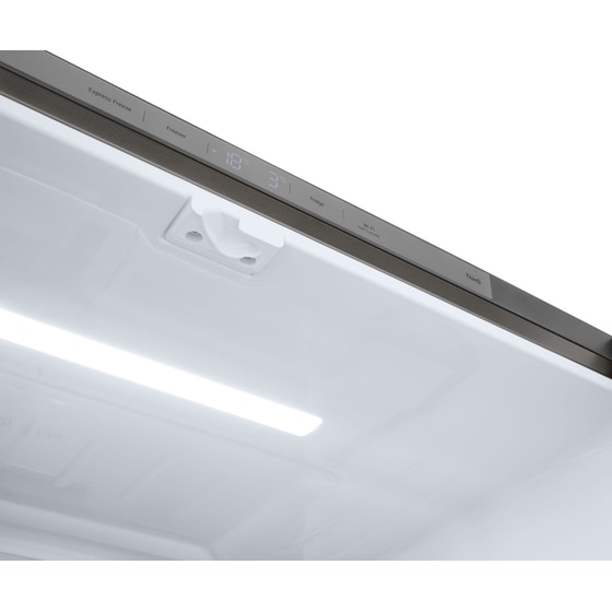 LG GMV960MBDE Instaview™ Total No Frost 666 Lt Μεταλλικό Σορμπέ Ψυγείο Ντουλάπα image 4