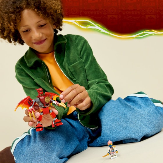 LEGO® NINJAGO® Πακέτο Μάχης Εξωστολής Δράκου του Κάι (71851) image 3
