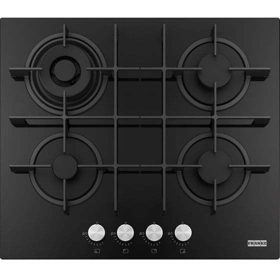 FRANKE FHMA 604 3G DC BK C 59 cm Μαύρο Εστία Αερίου Αυτόνομη image 0