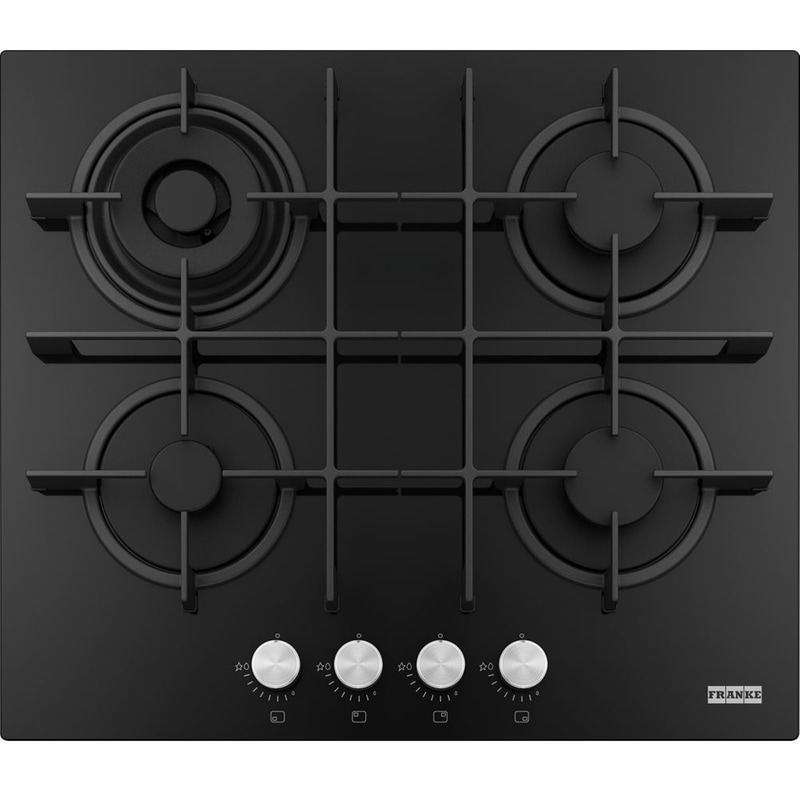 FRANKE FHMA 604 3G DC BK C 59 cm Μαύρο Εστία Αερίου Αυτόνομη