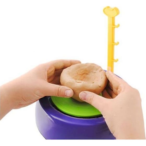 Σετ Κατασκευής Aria Trade Pottery Wheel Τροχός Αγγειοπλαστικής Με Πηλό image 4