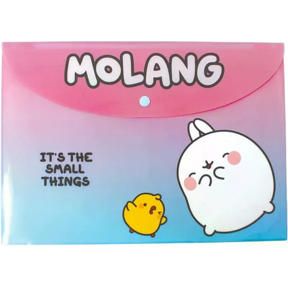 Φάκελος με Κουμπί Back Me Up Molang PP image 0