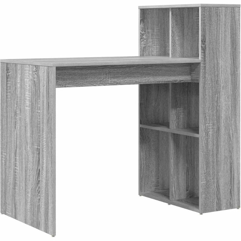 Γραφείο VidaXL από Επεξεργασμένο Ξύλο 108x55x103,5 cm - Γκρι Sonoma