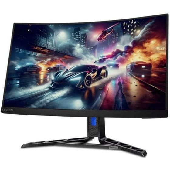 Lenovo Legion Monitor R27qc-30*2.5k Fhd*180hz Curved Hdmi+dp+speakers Amd Freesync 3y-carry In image 3