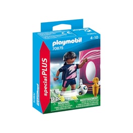 PLAYMOBIL® Special Plus Γυναίκα Ποδοσφαιριστής με Τοίχο Εξάσκησης (70875)