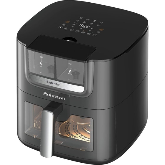 ROHNSON R-2887 1800 W 7 L Μαύρη Φριτέζα Αέρος image 1