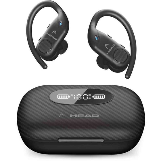 Ακουστικά Bluetooth Head True Wireless Flex Hooks HDTW03 - Black image 0