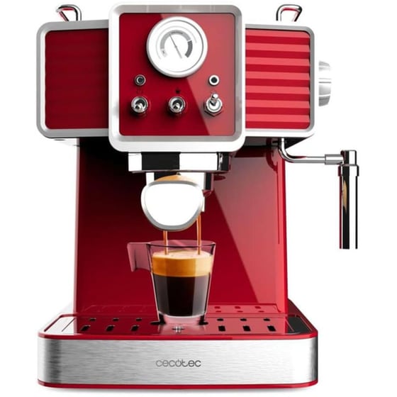 CECOTEC Power Espresso 20 Tradizionale Light Red Cecotec CEC-01727 1350 W 20 bar Κόκκινο Μηχανή Espresso image 0