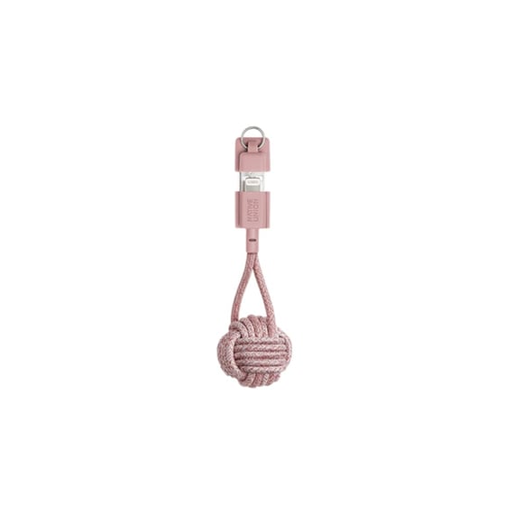 Καλώδιο δεδομένων Native Union Μπρελόκ Usb to Lightning 0.15m - Pink image 1