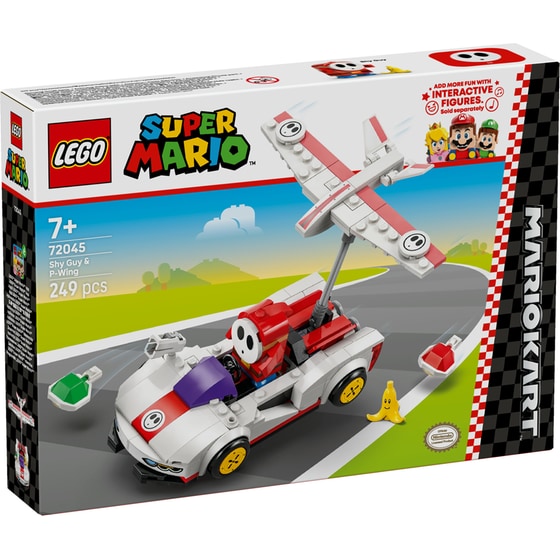 LEGO® Super Mario™ Mario Kart™ - Shy Guy & P-Wing (72045) image 0
