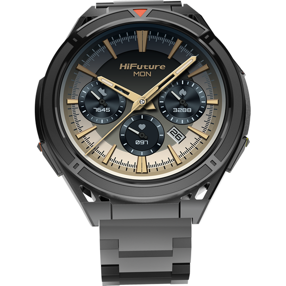 Smartwatch HiFuture Active 54mm - Black Red image 4