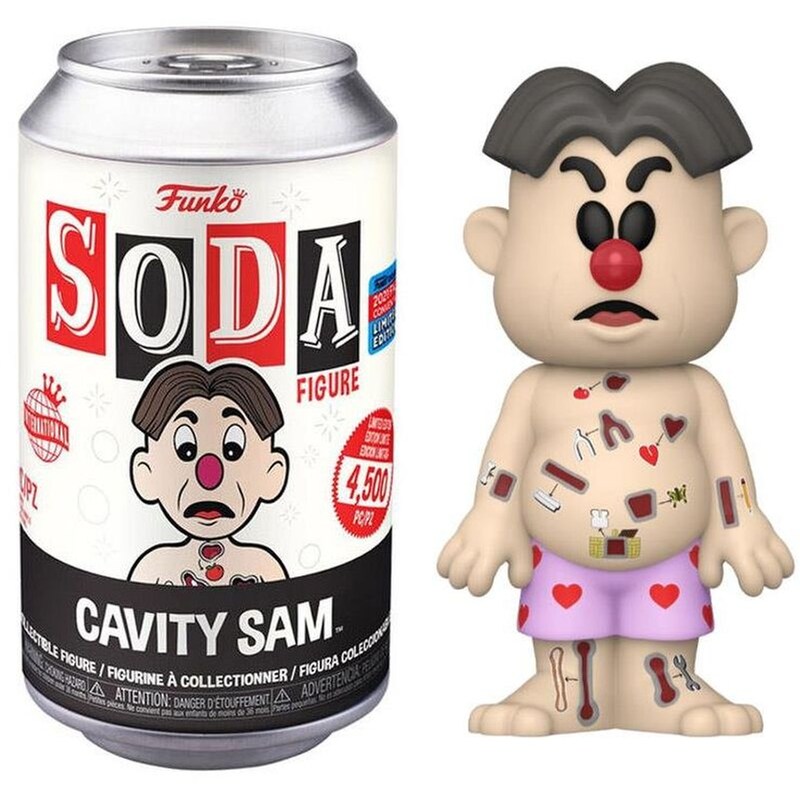 Funko Vinyl Soda Retro Toys: Operation - Cavity Sam Φιγούρα (le4500)