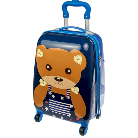 Παιδική Βαλίτσα Καμπίνας A2S 18L Brown Teddy Bear image 0