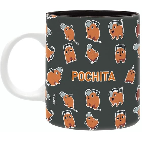 Κούπα Abystyle Chainsaw Man Pochita Κεραμική 320 ml - Πορτοκαλί image 1