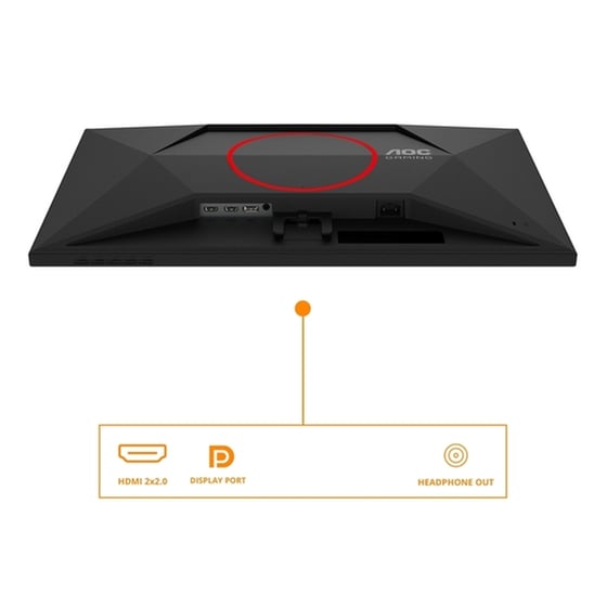 AOC 27G4HRE Gaming Monitor 27" Full HD IPS FHD Flat 200Hz 1ms image 3