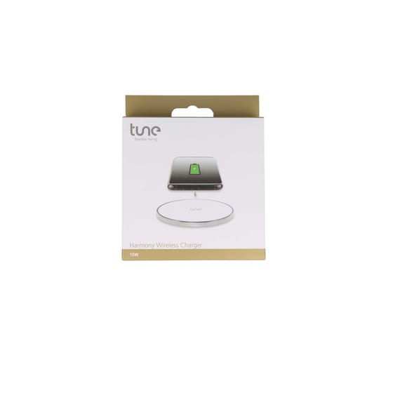 Ασύρματος Φορτιστής Tune Wireless Pad 15W Usb-C 1m - White image 1