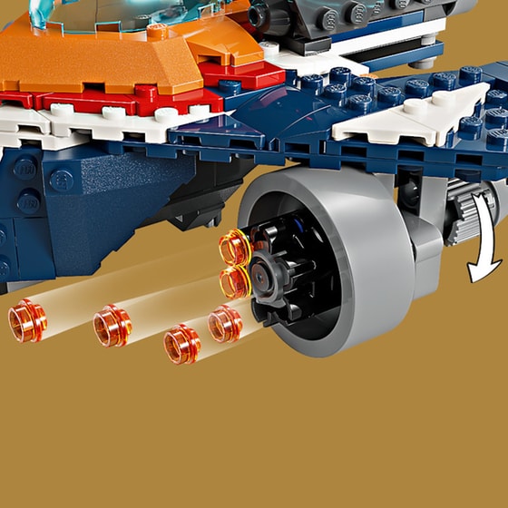 LEGO® Marvel Rocket's Warbird vs. Ronan (76278) image 8