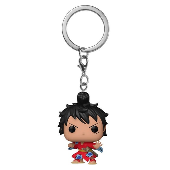 Μπρελόκ Funko Pocket Pop! Keychain Animation: One Piece S6 - Luffytaro in Kimono image 0