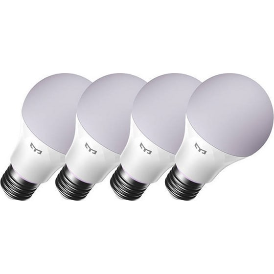 Έξυπνη Λάμπα Yeelight Smart LED Bulb W4 Lite 4 Τμχ - Λευκό & Πολύχρωμο image 0