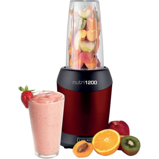 Μπλέντερ HOMVERO NUTRI 1200 TS-15721N 1 L 1200 W 8 Σε 1 Κόκκινο image 2
