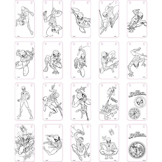 Κουτί Δραστηριοτήτων Ζωγραφικής Διακάκης Spiderman image 3