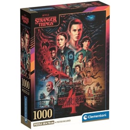 Παζλ Clementoni Stranger Things Season 4 (1000 Κομμάτια)