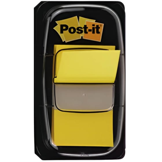 Αυτοκόλλητοι Σελιδοδείκτες 3M Post-it 25x43 mm Κίτρινο (50 Φύλλων - 1 Τεμάχιο) image 0