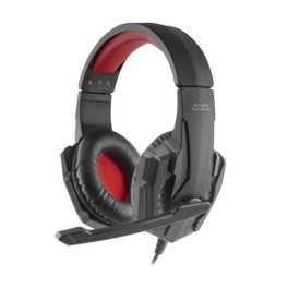 Mars Gaming MH020 Gaming Ενσύρματα Ακουστικά 3.5mm - Μαύρα/Κόκκινα