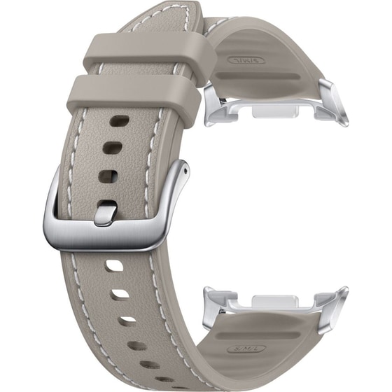Λουράκι Samsung Hybrid S/M/L για Samsung Galaxy Watch8 40mm/44mm / Galaxy Watch8 Classic 46mm - Taupe image 0