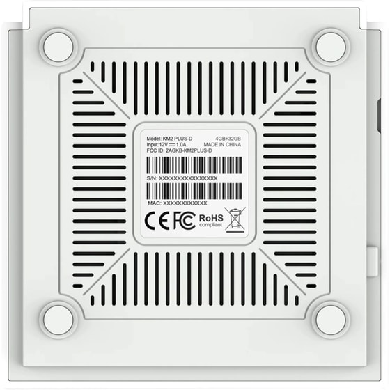Media Player Mecool KM2 Plus 32GB 4K - Λευκό image 3