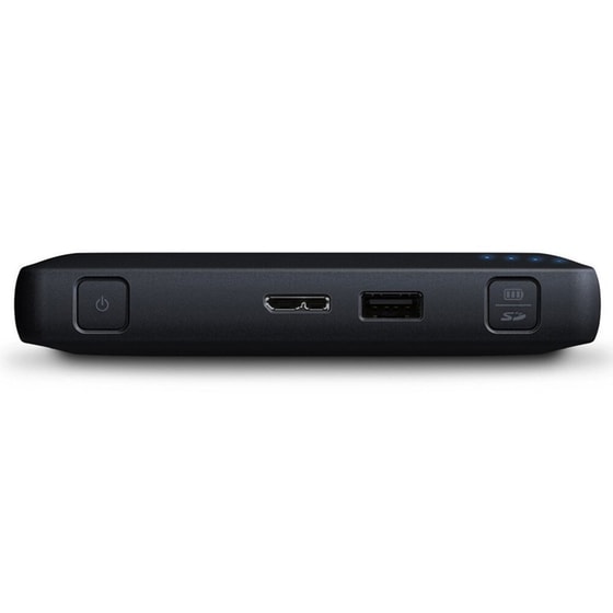 Ασύρματος Εξωτερικός σκληρός δίσκος WD My Passport PRO 2ΤΒ 2.5" WiFi/USB 3.0/SD Card Μαύρο image 1