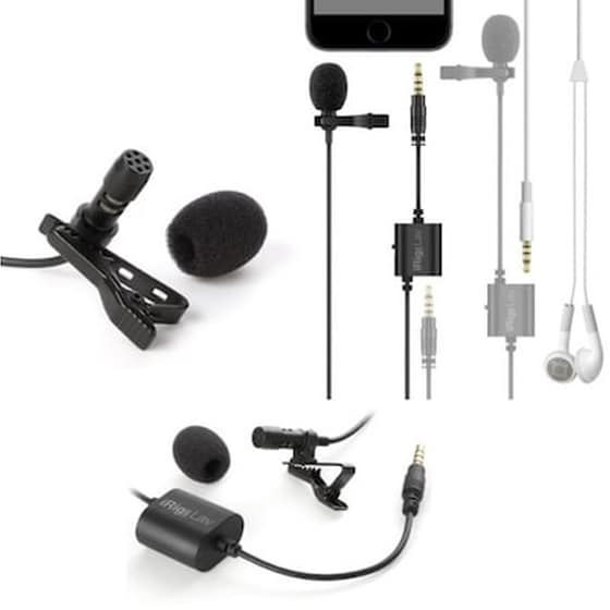 Ik Multimedia Irig Mic Lav Πυκνωτικό Lavalier Μικρόφωνο - Μαύρο image 4
