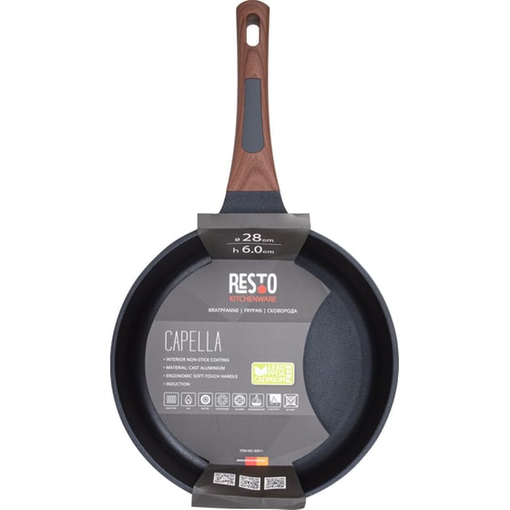 Αντικολλητικό Τηγάνι RESTO Capella 93511 από Αλουμίνιο 28 cm image 4