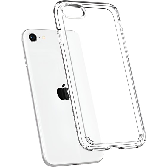 Θήκη Apple iPhone SE 2022 / 2020 / 8 / 7 - Spigen Crystal Hybrid - Διάφανη image 1