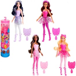 Κούκλα Barbie Color Reveal Μπαλαρίνες - 4 Σχέδια  (HRK17)