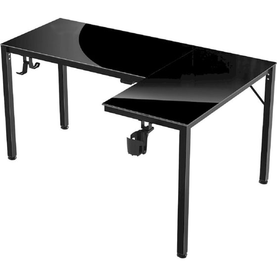 Γραφείο Γωνιακό Gaming/ Εργασίας Eureka Ergonomic ERK-GD-L60R-B-V2-EU 152x101x76cm image 1