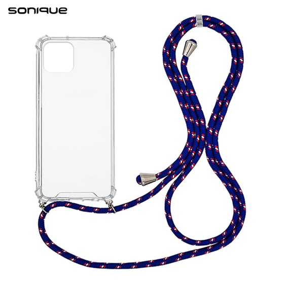 Θήκη Apple iPhone 11 Pro - Sonique Armor Clear - Rainbow Μπλε image 0