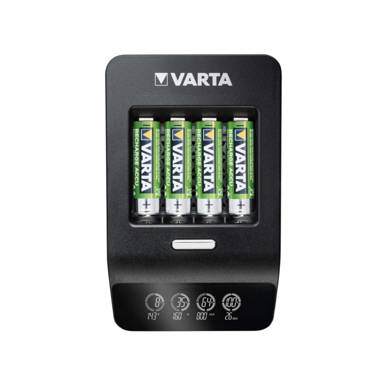 VARTA LCD Ultra Fast Charger 4x2100 mAh