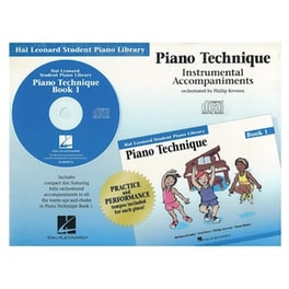 Hal Leonard Student Piano Library - Piano Technique, Book 1 (cd Accompaniment)
